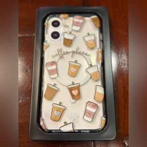 Velvet Caviar Coffee First iPhone 16+ case